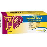 Coopers Tasvax 8 In 1 Vaccine - 500ml