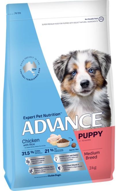 Advance puppy best sale large breed 20kg