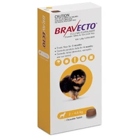 Bravecto Spot On For Very Small Dogs Yellow