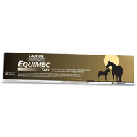 Equimec TAPE ( formerly called Equimec Plus Tape) Horse Wormer - Single tube