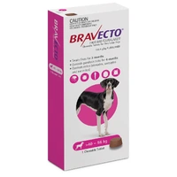 Bravecto Very Large Dog 1400mg Pink >40 - 56kg Single Chew