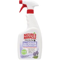 Nature's Miracle Cat 3 In 1 Odour Destroyer - Lavender - 709ml