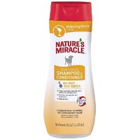 Nature's Miracle Dog Shampoo & Conditioner Honey Scent 437ml