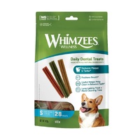 Whimzees Stix Stix Dental Dog Treats - Small (7-12kg) - 28 pack