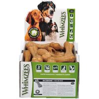 Whimzees Ricebone Dental Treats for Dogs - Med/Large - Bulk Box 50 pack