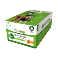 Whimzees Toothbrush Dental Dog Treats - Large (18-27kg) - 30 bulk pack