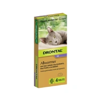 Drontal Allwormer Tablets for Cats 4kg - 4 Tablets