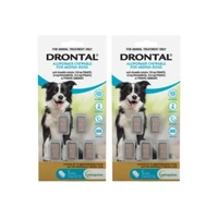 Drontal Allwormer Chewable For Medium Dogs 10kg  - 10 Chews (2 x 5 pack)