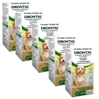 Drontal Worming Suspension Dogs And Puppies 5 X 30ml