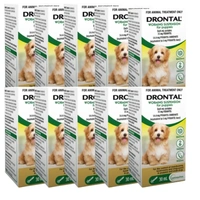 Drontal Worming Suspension Dogs And Puppies 10 X 30ml