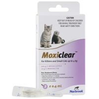 Moxiclear for Cats Upto 4kg (Purple) - 3pack