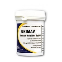 Urimav Urinary Acidifier Tablets 100mg x 100 tablets - 10 bottles