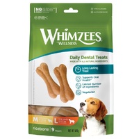 Whimzees Ricebone Dental Treats for Dogs