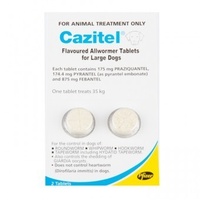 Cazitel Allwormer Tablet For Dogs 35kg - 16 Tablets