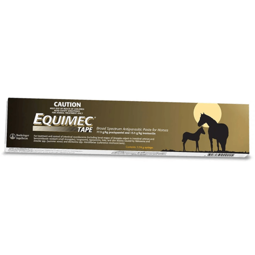 Equimec TAPE ( formerly called Equimec Plus Tape) Horse Wormer - Single tube