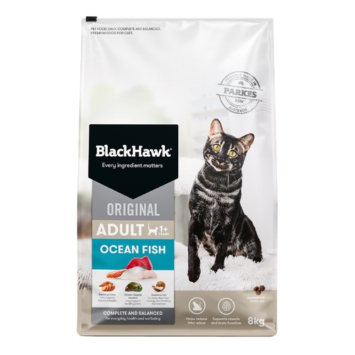 BlackHawk Cat - Adult - Original Ocean Fish - Dry Food 8kg