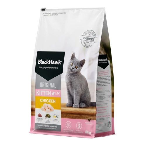 BlackHawk Cat - Kitten - Original Chicken - Dry Food 8kg