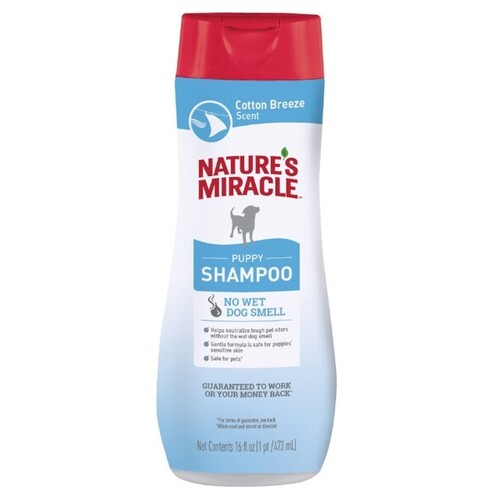 Nature's Miracle Puppy Shampoo (Cotton Breeze) 473ml