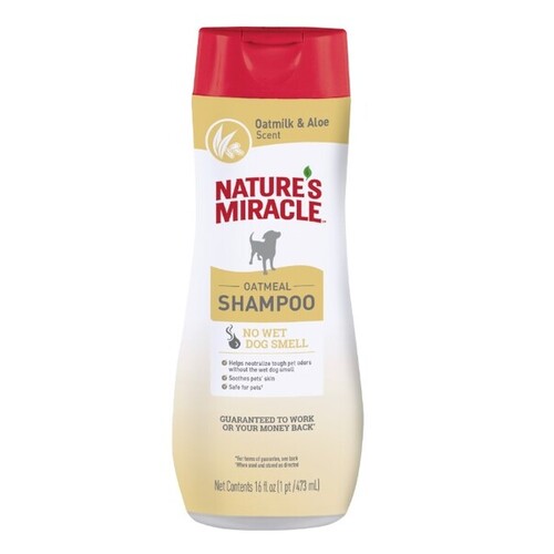 Nature's Miracle Dog Oatmeal Shampoo 473ml