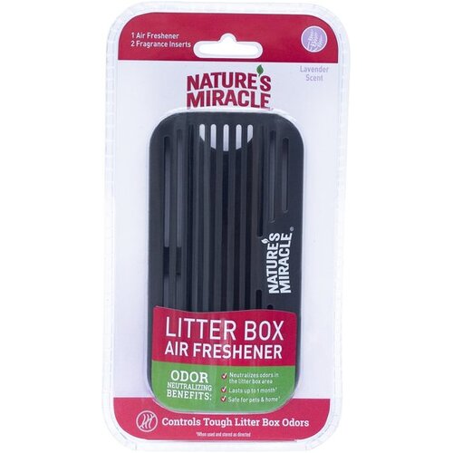 Nature's Miracle Cat Air Freshener For Litter box (includes 2 inserts)