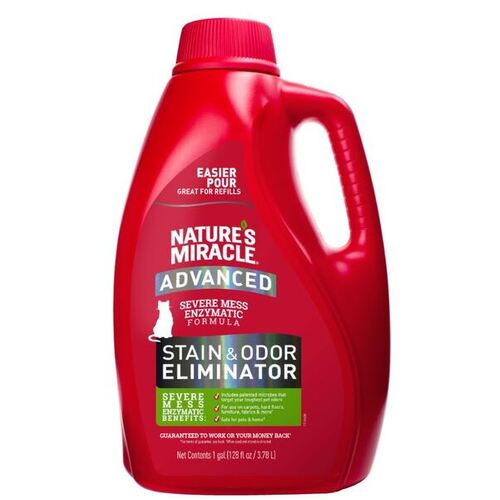 Nature's Miracle Cat Advanced Stain & Odour Eliminator - 3.78L