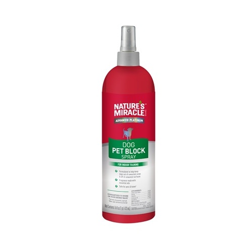 Nature's Miracle Dog Pet Block Spray 473ml