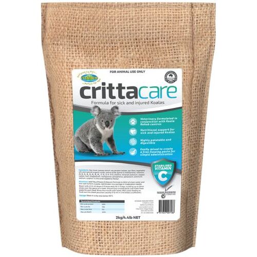 Vetafarm Koala CrittaCare 2kg (special Order 2/3 weeks)