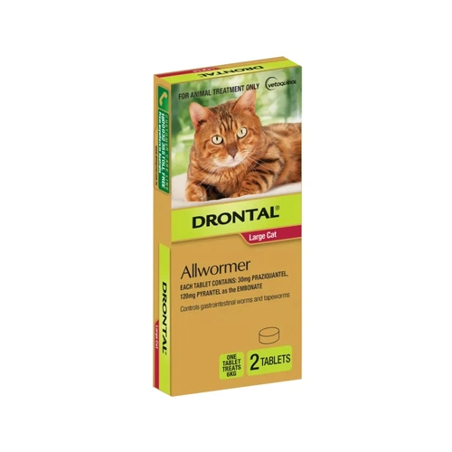 Drontal Allwormer Tablets for Cats 6kg