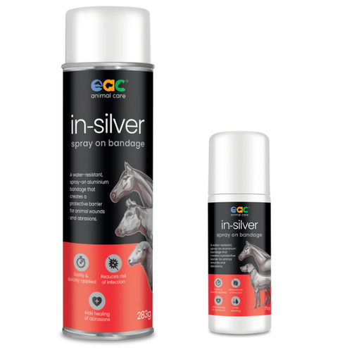 In-Silver Spray On Bandage - For Horses, Cattle, Dogs & Other Pets & Animals