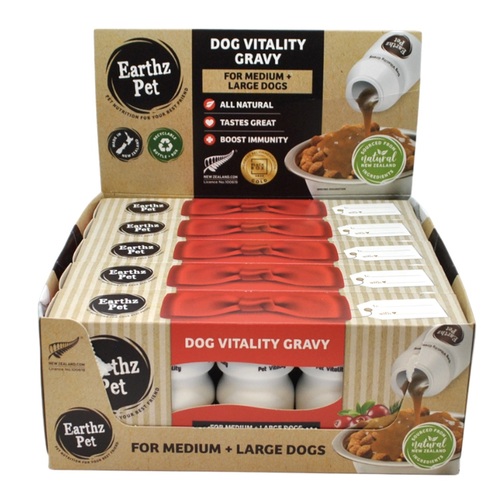 Earthz Pet Dog Vitality Gravy - Chicken & Cranberry