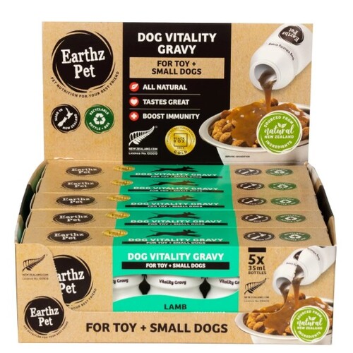 Earthz Pet Dog Vitality Gravy - Lamb