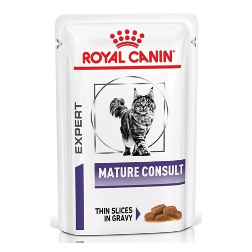 Royal Canin Cat Mature Consult - 85gm x 12 Pouches