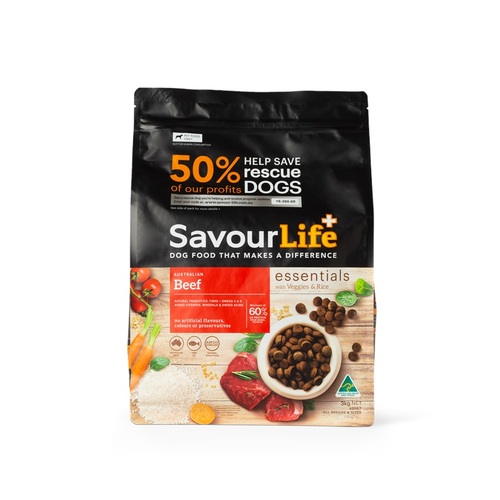 SavourLife Essentials - Adult Dog Dry Food - Beef